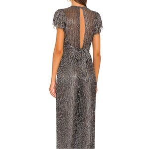 Sabina Musayev Metallic jumpsuit